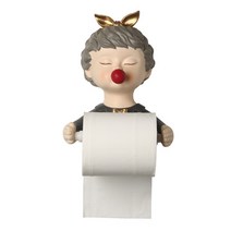 빨간색 풍선 소녀 롤 휴지걸이, 혼합색상, 1개