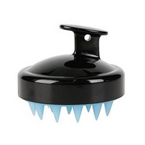 샤와 샴푸 두피 브러쉬, 블랙, 1개