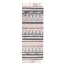 알럽홈 복고풍 보헤미안 테슬 태피스트리 러그