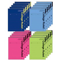 아이비스 A5 슬림 원링 상철 노트 4종 x 5p 세트 SP06391, 네이비, 블루, 핑크, 그린, 1세트