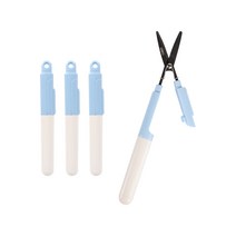 델리 택배용 커터가위, 블루, 4개