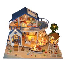 꼬미딜 DIY 미니어처하우스 대형 13 푸른 바다의 전설 + 제작도구, 혼합색상