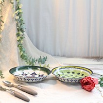 폴라브 파스타볼 22cm 2종 세트, 클로버,멜론, 1세트