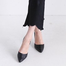 멜팅나인 여성용 사이드오픈 스틸레토 힐 LP90149 9.5cm