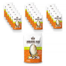 펫츠플레이트 레토르트 간식 20g, 치킨맛, 18개