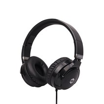 엠피보스 헤드폰 120g, 블랙, MS-WH300