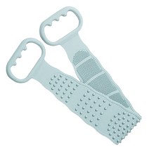 힐로 무통 실리콘 양면 마사지 때밀이, 민트, 1개