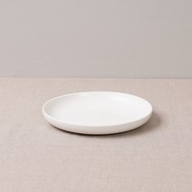 보울보울 볼볼홈파티 디저트 플레이트, 밀크화이트, 1개