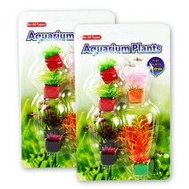 모비딕 미니 수초 5종 세트 FH001, 혼합색상, 2세트