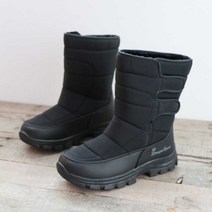 남성용 로일드 벨크로 미들 패딩 부츠