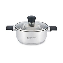 가이타이너 트라움 인덕션 스텐 양수냄비 GTC-TRIHP8, 18cm, 혼합색상