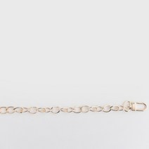 THEFABRICLAB D링 고리 포함 체인 가방끈 125cm, 01 골드, 1개