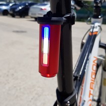 디빅 COB 360도 후미등, 레드, 1개