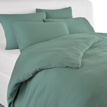라흐두뜨 면 거즈 이불커버 G008426, eucalyptus