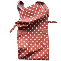 JHCompany 북유럽 패턴 스트랩 앞치마 B, 레드, 1개
