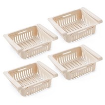 마켓피오 냉장고정리 수납트레이, 타입4, 4개