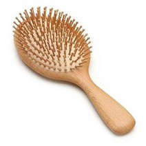 MEO 원목 마사지 브러쉬 대, 1개