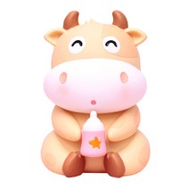 베이비 카우 코인 뱅크 L, 베이지, 1개