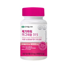 한미헬스 메가파워 마그네슘 315 비타민 4종, 1개