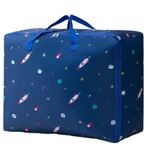 마켓에이 튼튼 일러스트 다용도 이불 정리함 61 x 27 x 52 cm, 로켓, 1개