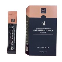 코코몰리 고양이 구강 헤어볼 데일리 영양제 10g, 15개, 헤어볼 예방, 혼합맛(닭고기/참치)