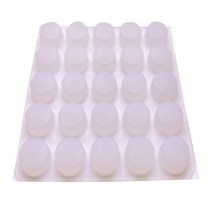 3M 범폰 미끄럼방지 스티커 반투명 A0028 25p, 1개