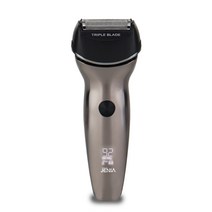 JENIA 방수 3중날 전기면도기, 라이트골드 + 블랙, WJS-3520