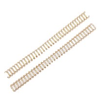 삼은파트너스 3:1 트윈 와이어링 100개입, 12.7mm, 황금색