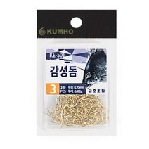 금호조침 덕용 감성돔 바늘 골드 KE-501 100p, 1개
