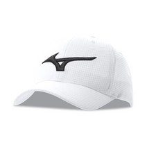 미즈노 RB 투어 베이직 캡 골프모자 52KW2106 0001, 화이트