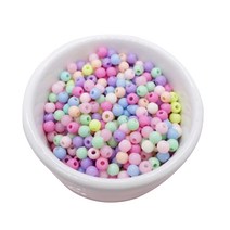 파티드레싱 캔디 컬러 구슬 7종 세트 250g 6mm, 랜덤발송, 1세트