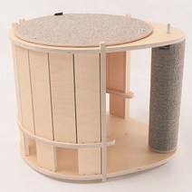 캣츠빌 아리스텝 콘도A 캣타워, 브라운(카페트), 1개