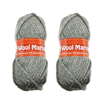 울마린 뜨개실 2p, 720 그레이, 2개