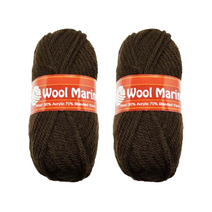 울마린 뜨개실 2p, 705 브라운