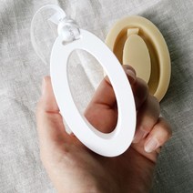 타원형 타블렛 실리콘몰드 1구