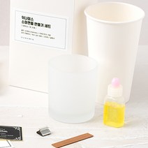 뒤나미스 소이캔들 만들기 세트 불투명용기 씨파이브, 1세트