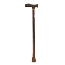 ARTcom 알루미늄 노인 지팡이 LV0050, 브라운, 1개