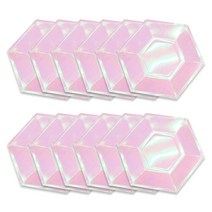 홀로그램 접시 핑크, 1개입, 12개