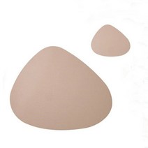 빈테리어 조약돌 테이블매트 + 티코스터 세트, TYPE 07, 45 x 36.8 cm