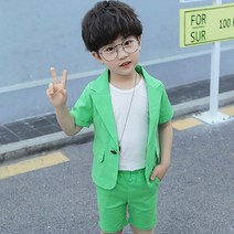 앤젤아이 ﻿남아용 순박한 여름 외출 정장 세트