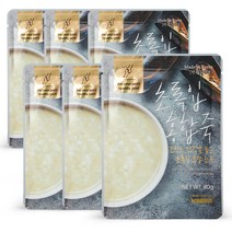 원더푸드 강아지 건강죽, 초록입 홍합죽, 80g, 6개