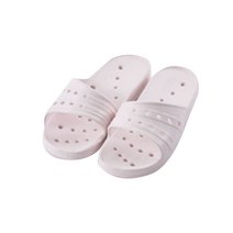 FALIFE EVA 친환경 물빠짐 라인 욕실화 핑크, 1개