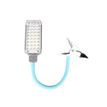 34 LED 충전식 집게 자바라 작업등 DJD724, 1개