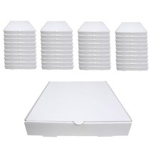 더담다 무지 사각 피자박스 310 x 310 x 45 mm, 40개