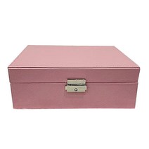 유유존 2단 악세사리 정리함 핑크, 1개