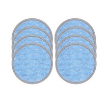 홈크린 물걸레 청소기 호환 극세사 걸레 블루 14cm, 8개