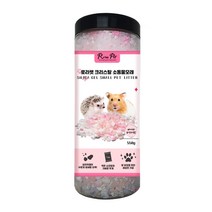 로라펫 크리스탈 소동물모래 베이비 파우더향, 550g, 1개