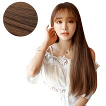 하이유니 긴생머리 붙임머리 헤어피스 60cm 3p, 라이트브라운, 1set