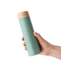 르리에 할로 미니 보온보냉병, 민트, 250ml
