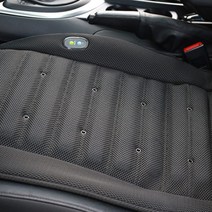 레모토 차량용 윈드팡 쿨링 통풍시트 AD-KF60, 블랙, 1개